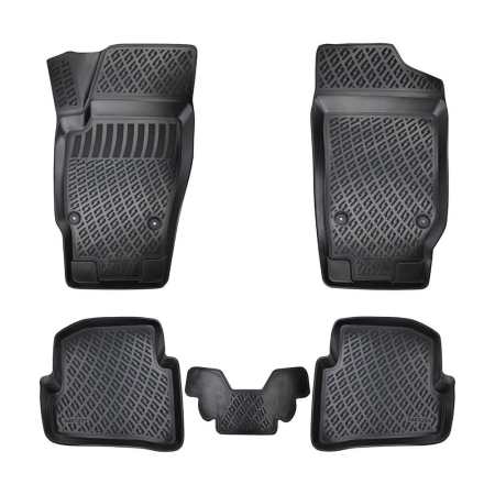Covorase auto - SKODA FABIA I 1999-2007 SET COVORASE AUTO CAUCIUC UMBRELLA