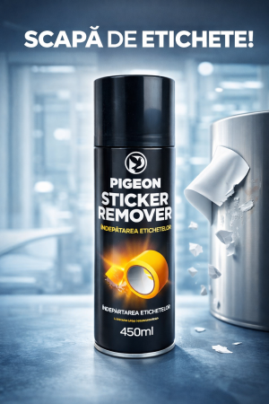 SOLUȚII CHIMICE - Soluție pentru îndepărtarea autocolantelor (adezivului) Pigeon (450 ml)