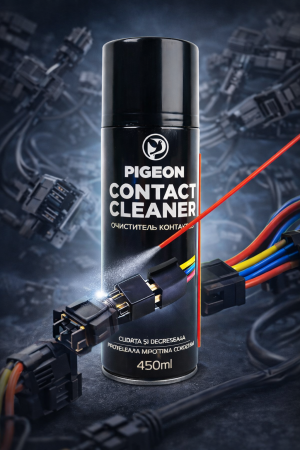 SOLUȚII CHIMICE - Spray pentru curățarea contactelor Pigeon PG-23 (450 ml)
