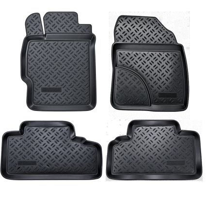 Covorase auto - TOYOTA AURIS I 2006-2012 SET COVORASE AUTO CAUCIUC (CATOL)