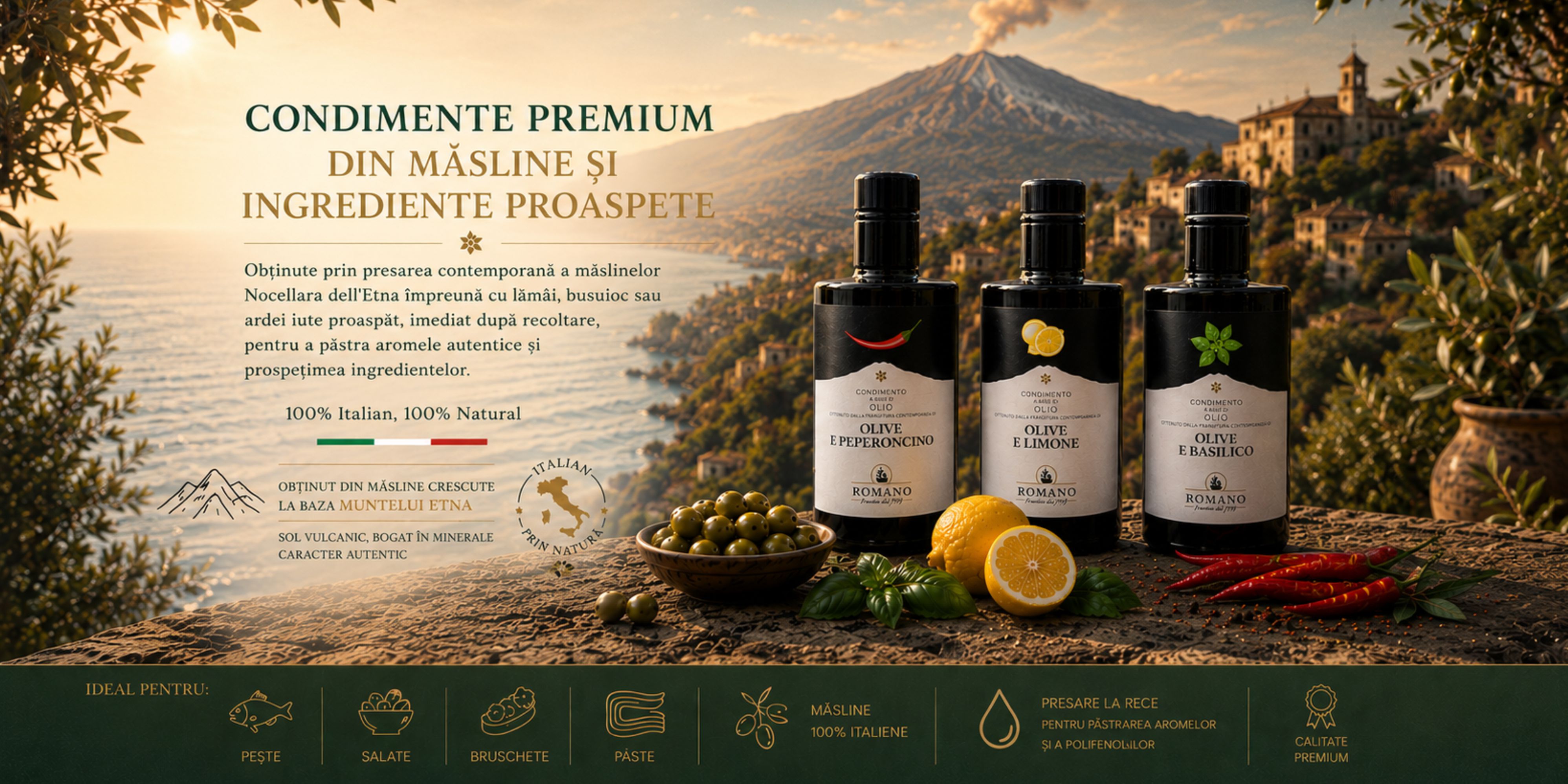 Uleiuri aromatizate Romano Vincenzo