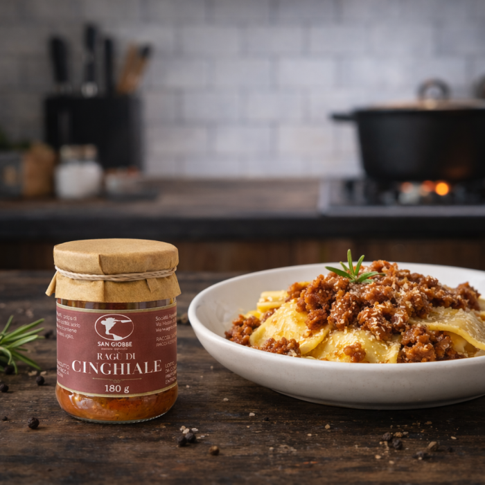 Ragu de mistreț toscan San Giobbe – sos italian tradițional 180 g [2]