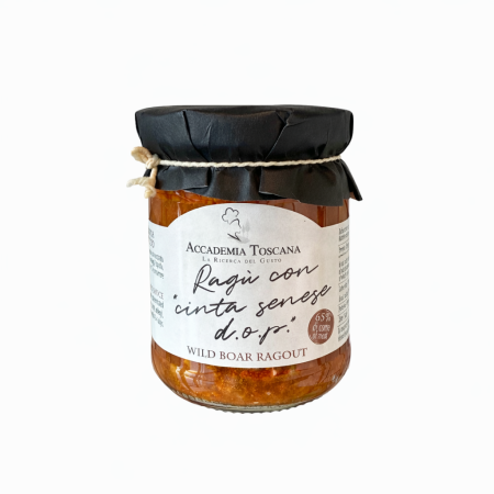 Sos ragu din carne de porc - Ragu din porc Cinta Senese DOP Accademia Toscana 180 g