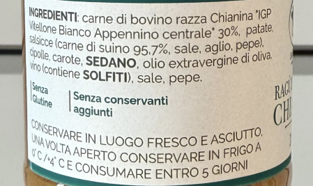 Ragu Bianco de Chianina San Giobbe 180 g [2]
