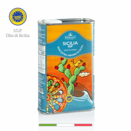 Ulei de masline - Ulei de măsline extravirgin IGP Sicilia – cutie metalică premium 500 ml