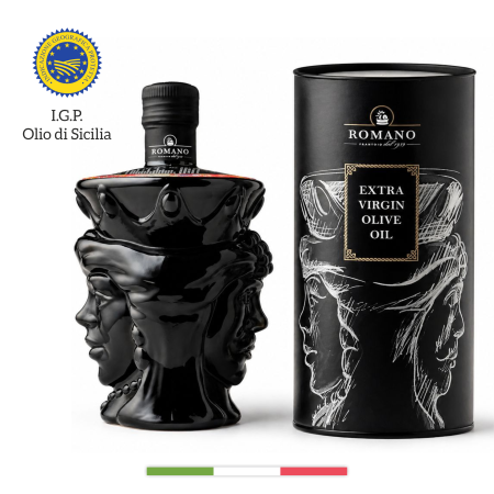 Ulei de masline - Ulei de măsline extravirgin IGP Sicilia – Testa di Moro 500 ml