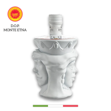 Ulei de masline - Ulei de masline extravirgin DOP Monte Etna Testa di Moro Romano Vincenzo 500 ml
