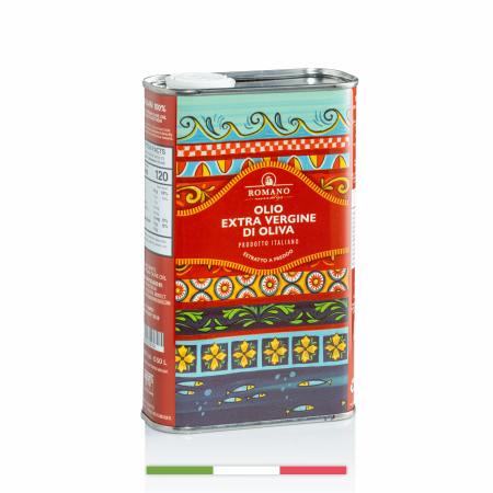 Ulei de masline - Ulei de măsline extravirgin Sicilia – cutie metalică 500 ml