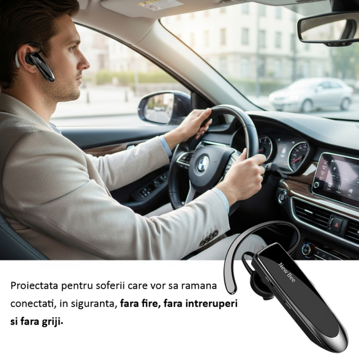 Casca Bluetooth 5.0, handsfree, LC-B41, neagra [6]