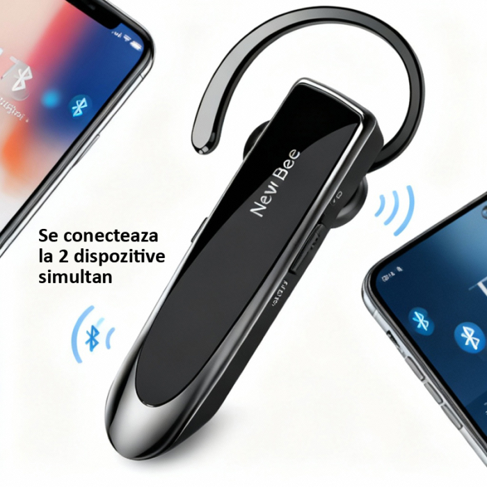 Casca Bluetooth 5.0, handsfree, LC-B41, neagra [5]