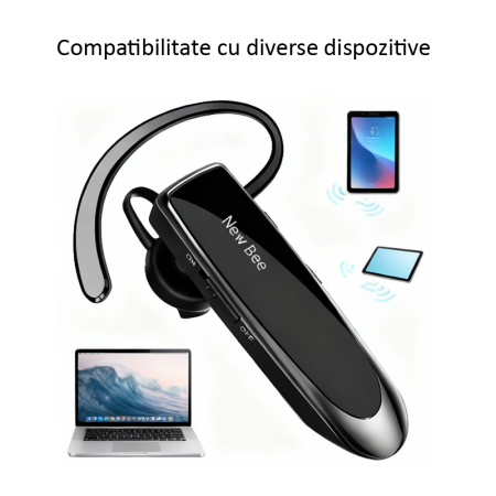 Casca Bluetooth 5.0, handsfree, LC-B41, neagra [3]