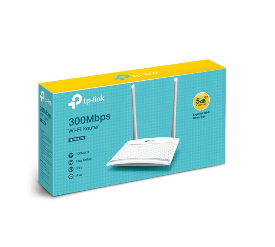 Router Wireless TP-Link N300Mbps, TL-WR820N V2 [4]