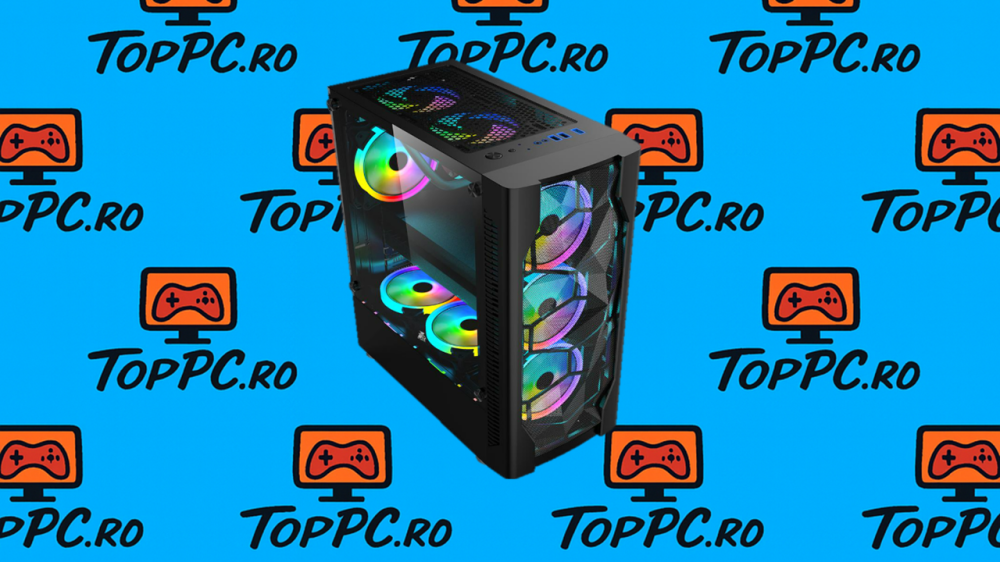 TopPC Gaming Elite i5-10400, 16GB RAM, 256GB SSD, RT 7600 8GB, HDD 500GB [2]