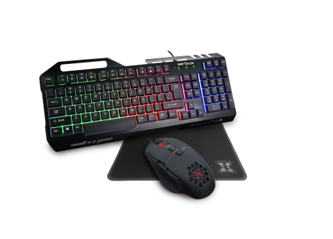 Calculator Gaming i3-6100 3.7Ghz – RX 550 4GB, 8GB RAM DDR4, SSD 128GB + HDD 500GB, Tastatura & Mouse [3]