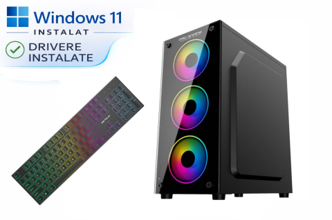 Calculatoare Gaming - Calculator Gaming i7 4770 – GTX 1060 6GB, 16GB RAM, SSD 256GB + HDD 500GB