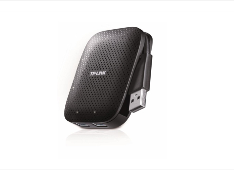 Hub USB TP-Link UH400, 4 porturi USB 3.0, negru [3]