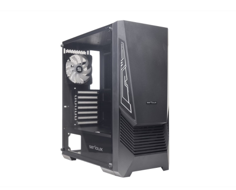 Pachet Calculator Gaming I7-4770 3.9Ghz Turbo Frequency, 16GB DDR3, 128GB SSD + 500GB HDD, Placa video AMD Radeon RX550 4Gb , Monitor 21,5 Inch, Kit Mouse + Tastatura [2]