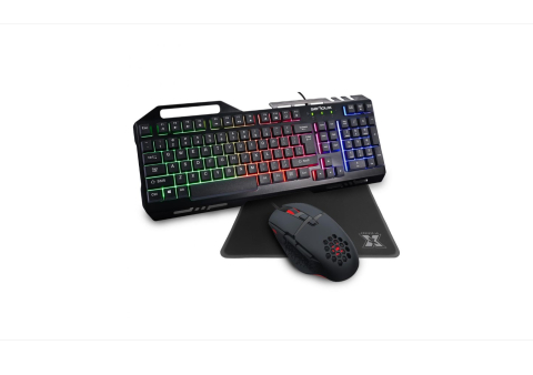 Pachet Calculator Gaming I7-4770 3.9Ghz Turbo Frequency, 16GB DDR3, 128GB SSD + 500GB HDD, Placa video AMD Radeon RX550 4Gb , Monitor 21,5 Inch, Kit Mouse + Tastatura [4]