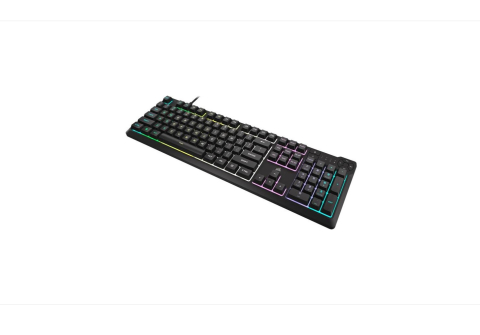Periferice Gaming & Office - Tastatura Gaming Corsair K55 CORE Backlit Zoned RGB LED, Rubberdome