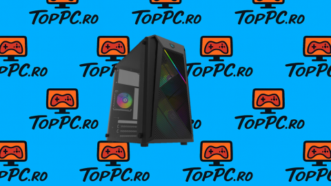 TopPC Gaming Buget 2026 - TopPC Buget i5-4590 / 16GB RAM / 256GB SSD / Radeon R7 4GB / HDD 500GB