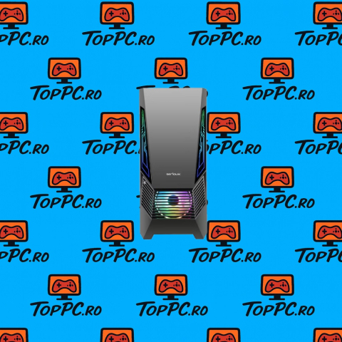 TopPC Gaming Buget 2025 - TopPC Buget i7-2600 / 16GB RAM / 256GB SSD / Radeon R7 4GB / HDD 500GB