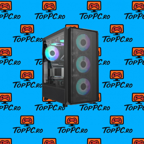 TopPC Gaming Elite - TopPC Gaming Elite i5-12400, 16GB RAM, 128GB SSD, RX 6600, HDD 1TB