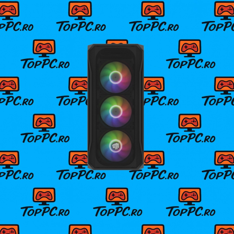 TopPC Gaming Elite - TopPC Gaming Elite i5-12400, 16GB RAM, 256GB SSD, RX 6600, HDD 500GB