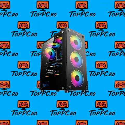 TopPC Gaming Mid - TopPC Gaming Mid i7-6700, 16GB RAM, 512GB SSD, Radeon R7, HDD 500GB