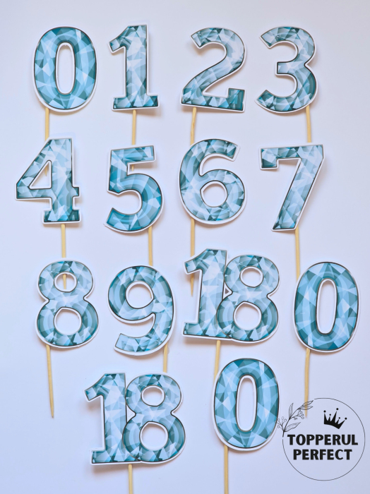 Set Toppere Cifre Diamant [1]