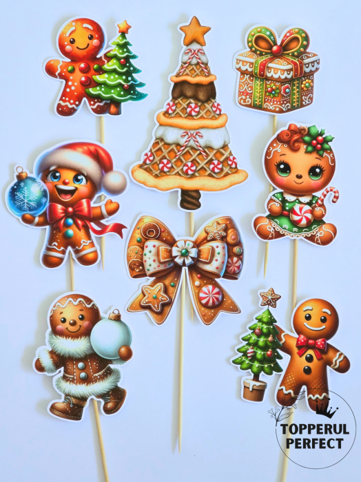 Set Toppere Craciun Turta Dulce [1]