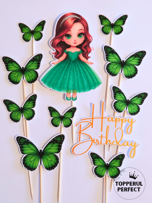 Set Toppere Printesa Verde [1]