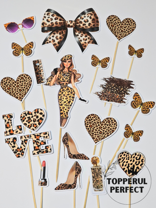 Set Toppere Femei Leopard [1]