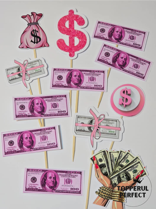 Set Toppere Dolari Roz [1]