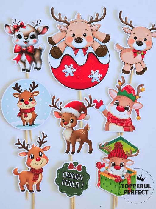 Set Toppere Craciun Reni [1]