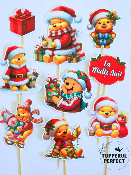 Set Toppere Craciun Winnie The-Pooh [1]