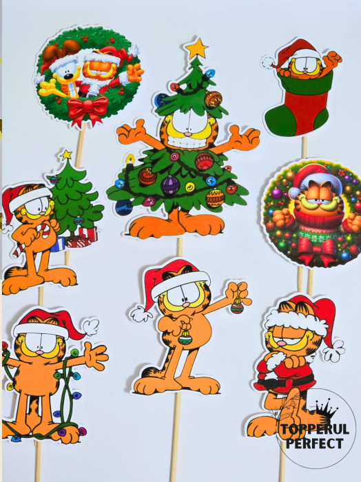 Set Toppere Craciun Garfield [1]