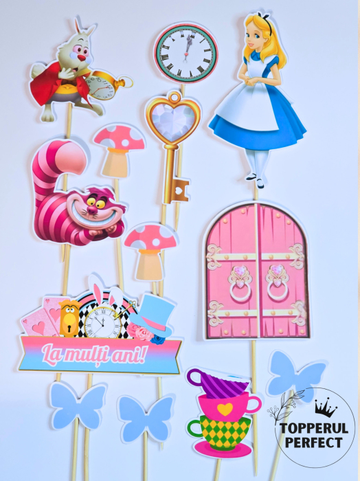 Set Toppere Alice in Tara Minunilor [1]