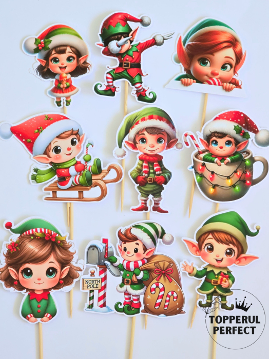 Set Toppere Craciun Elfi [1]