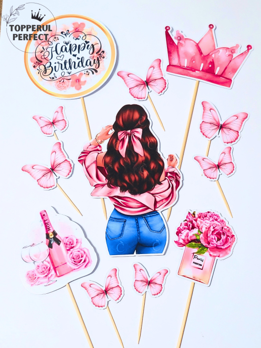 Set Toppere Femei Roz [1]