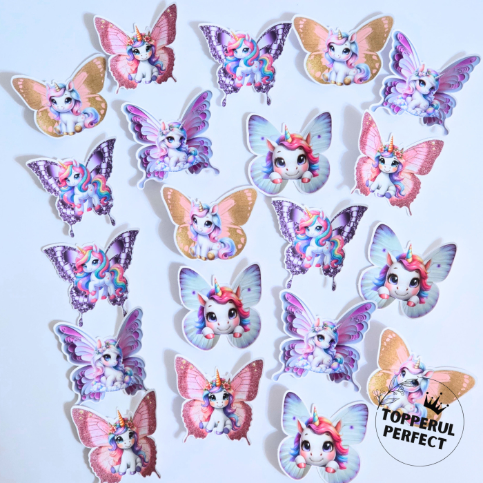 Set Fluturi cu Unicorni [1]