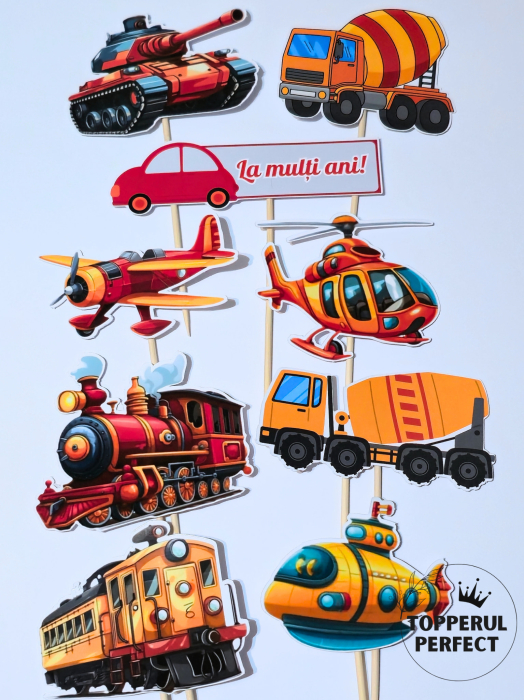 Set Toppere Masini Diferite [1]