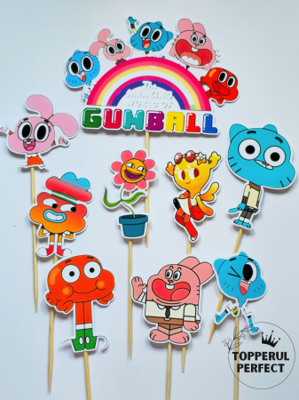 Toppere Baieti - Set Toppere Gumball