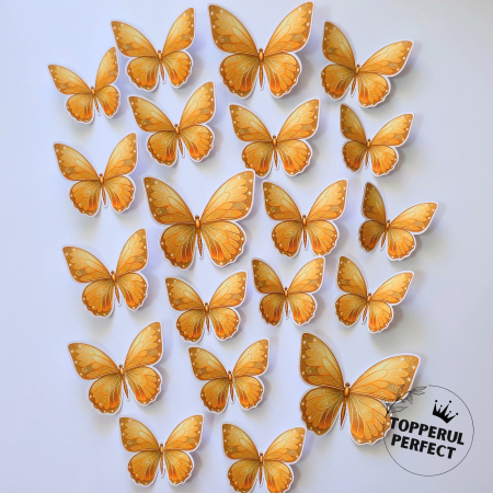 Fluturi - Set Fluturi Aurii