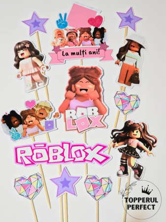 Toppere Fete - Set Toppere Roblox Fete