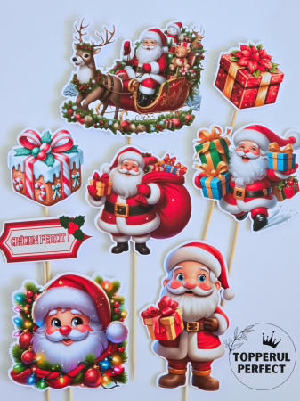 Toppere Craciun - Set Toppere Craciun 3