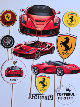 Toppere Masini - Set Toppere Ferrari