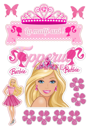 Vafe - Vafa Imprimata Barbie 2