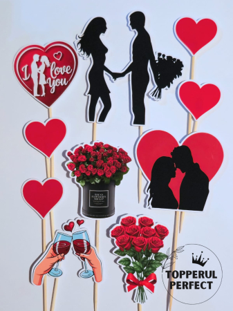 Valentines Day - Set Toppere Valentine’s Day 3