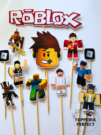 Toppere Baieti - Set Toppere Roblox Mixt