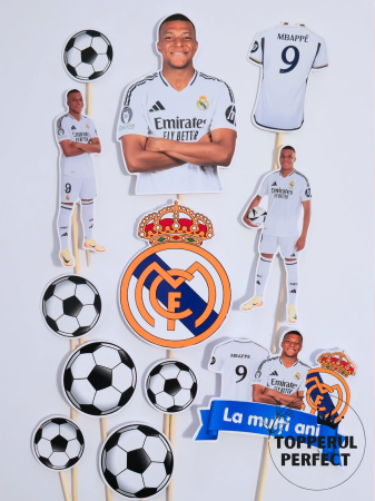 Toppere Fotbal - Set Toppere Mbappé Real Madrid